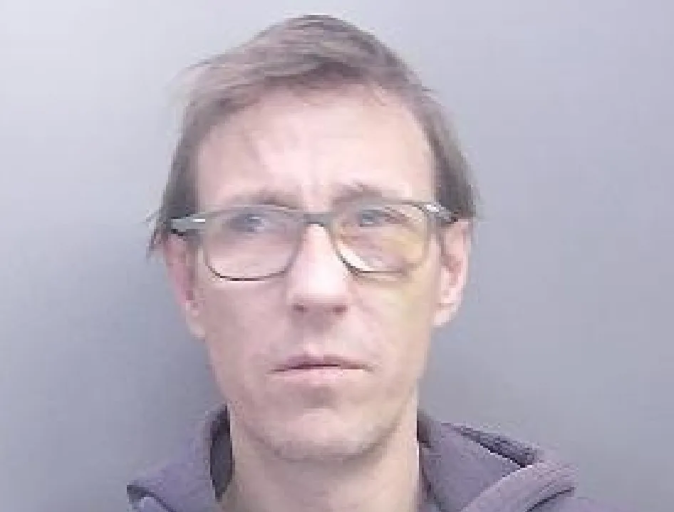 Kevin Eastwood, 45, was caught, and jailed, for break ins after being caught by doorbell footage