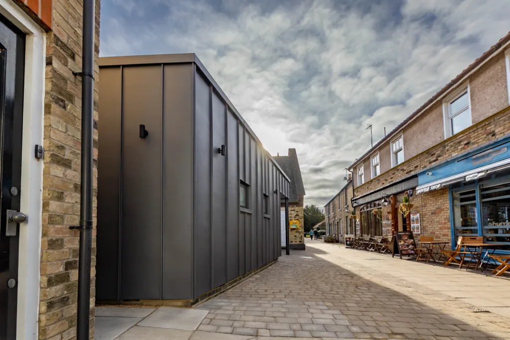 Blameless: The St Neots Voluntary Welfare Association runs the day centre on Church Walk for the elderly and people with dementia and built what Huntingdonshire District Council told them. PHOTO: Terry Harris