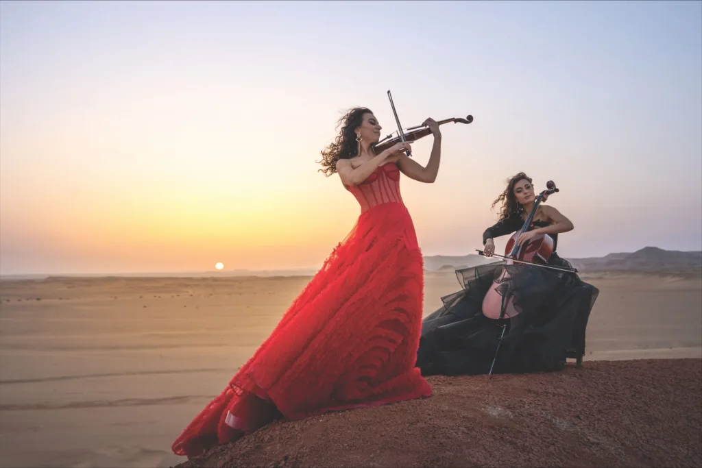 The Ayoub Sisters at Cambridge Folk Festival