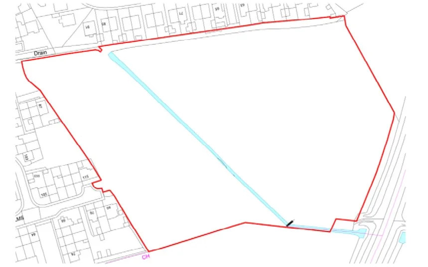 80 homes planned by Fenland District Council through its new development company Fenland Future Ltd.  The land in question is nine acres at the eastern edge of Chatteris and is described as “informal grassland located east of The Elms and south of Green Park”.