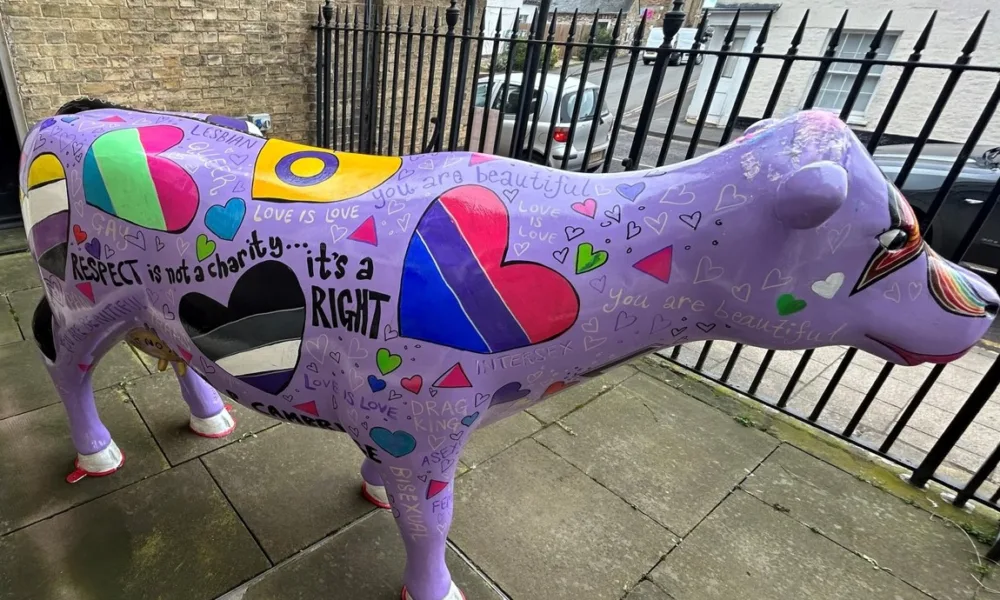 Moosha P. Cambridge (named in honour of the Stonewall activist Marsha P. Johnson) celebrates Cambridgeshire’s LGBTQ communities, diversity, and inspiration.