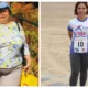 Dee Ucuncu: before and after photos show her remarkable weight loss achievement. PHOTO: Fenland District Council