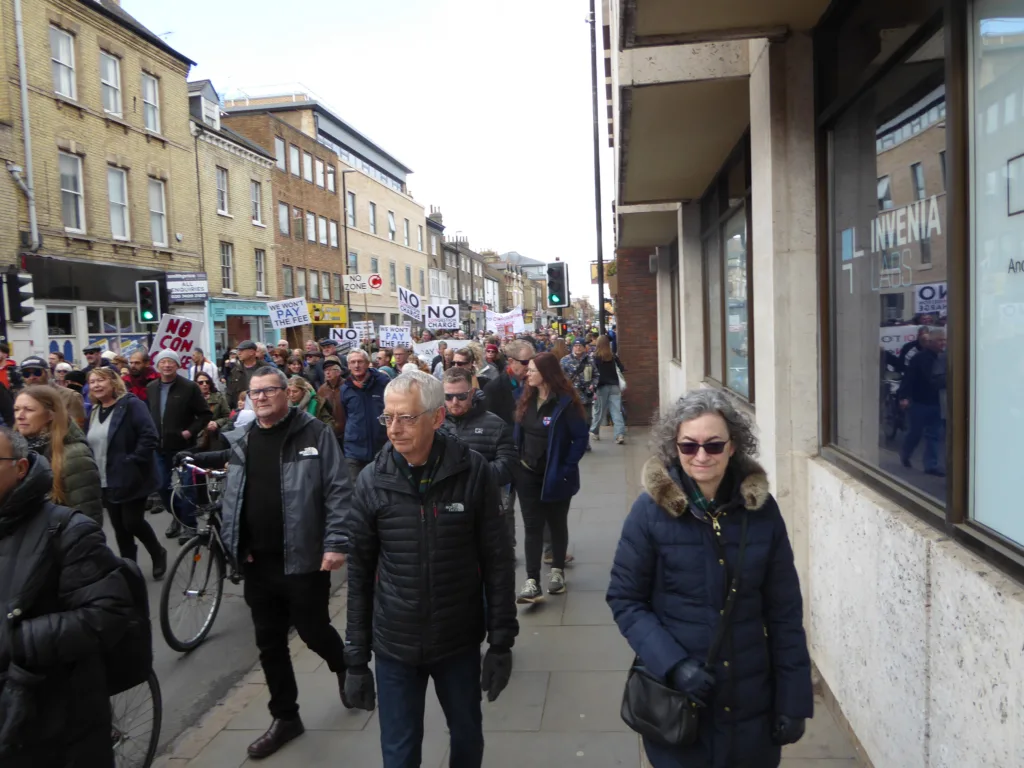 Cllr Steve Count, a former Conservative county council leader before his party’s defeat in the 2021 election, boycotted the congestion tax rally accusing it of being about politics and “not about the voice of the people”.