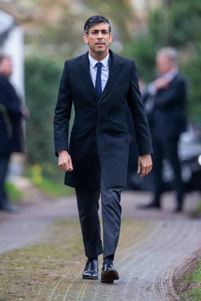 The funeral of former House of Commons Speaker Betty Boothroyd took place in St George's Church in Thriplow; mourners included Prime Minister Rishi Sunak. PHOTO: Bavmedia