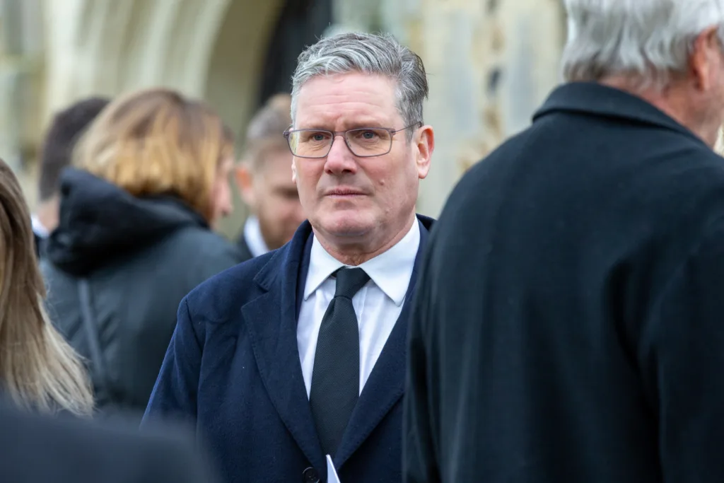 The funeral of former House of Commons Speaker Betty Boothroyd took place in St George's Church in Thriplow; mourners included Prime Minister Rishi Sunak. PHOTO: Bavmedia