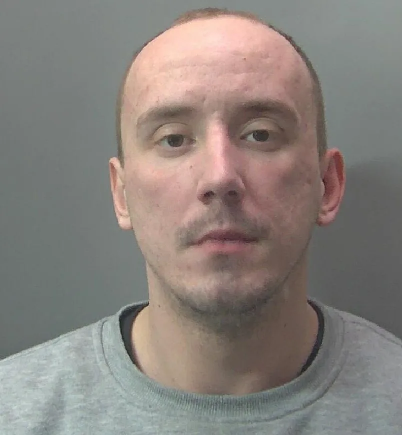 “An assault by Piotr Kowalczyk (above) left his girlfriend incredibly frightened in her own home and no-one should ever be made to feel that way” said police.