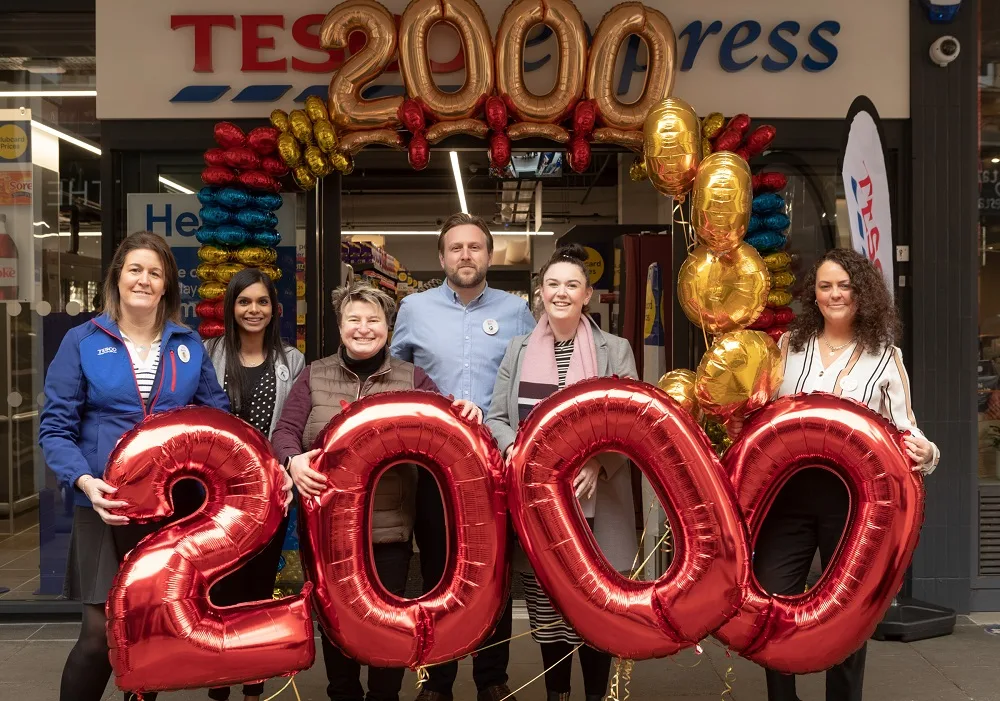 Tesco opened its 2,000th Express store on Tuesday 28th February 2023 in Cambridge. 