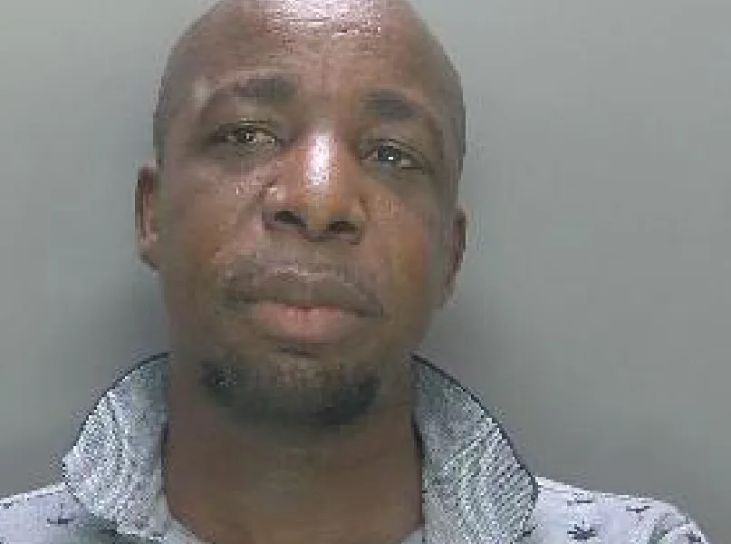 Robert Mugatsi, 47, was visited by the immigration officers at a house in Linnet, Orton Wistow, Peterborough, at about 6.30pm on 25 August last year, as he was wanted on warrant to be deported.