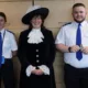 Aged only 17, Jade-Lee Davis and Billy Cunningham became the force's first High Sheriff cadets, nominated by their cadet leaders for their self-confidence, discipline and support to the force.