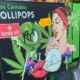 Cannabis lollipops were seized and tests later showed they contained Tetrahydrocannabinol (THC), a cannabinol derivative and component of cannabis-related material.