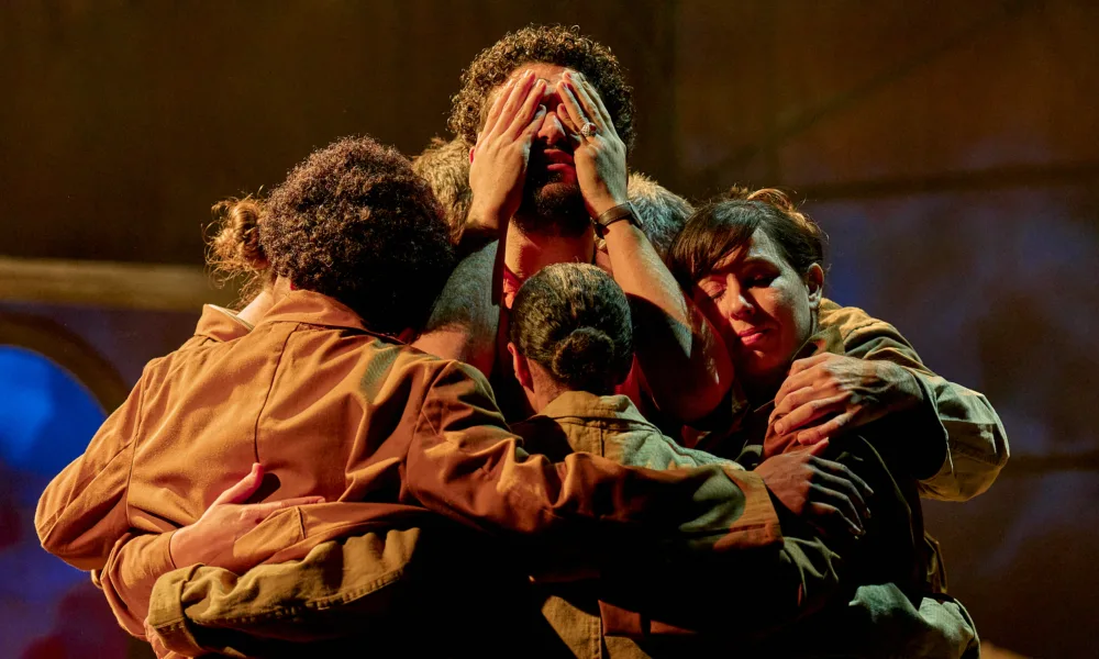 The Beekeeper of Aleppo is at Cambridge Arts Theatre until Saturday, May 20 then touring. PHOTO CREDIT: Manuel Harlan