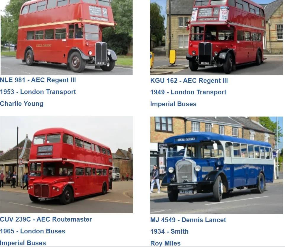 Fenland BusFest is from 10am to 5pm in Whittlesey on Sunday May 21st