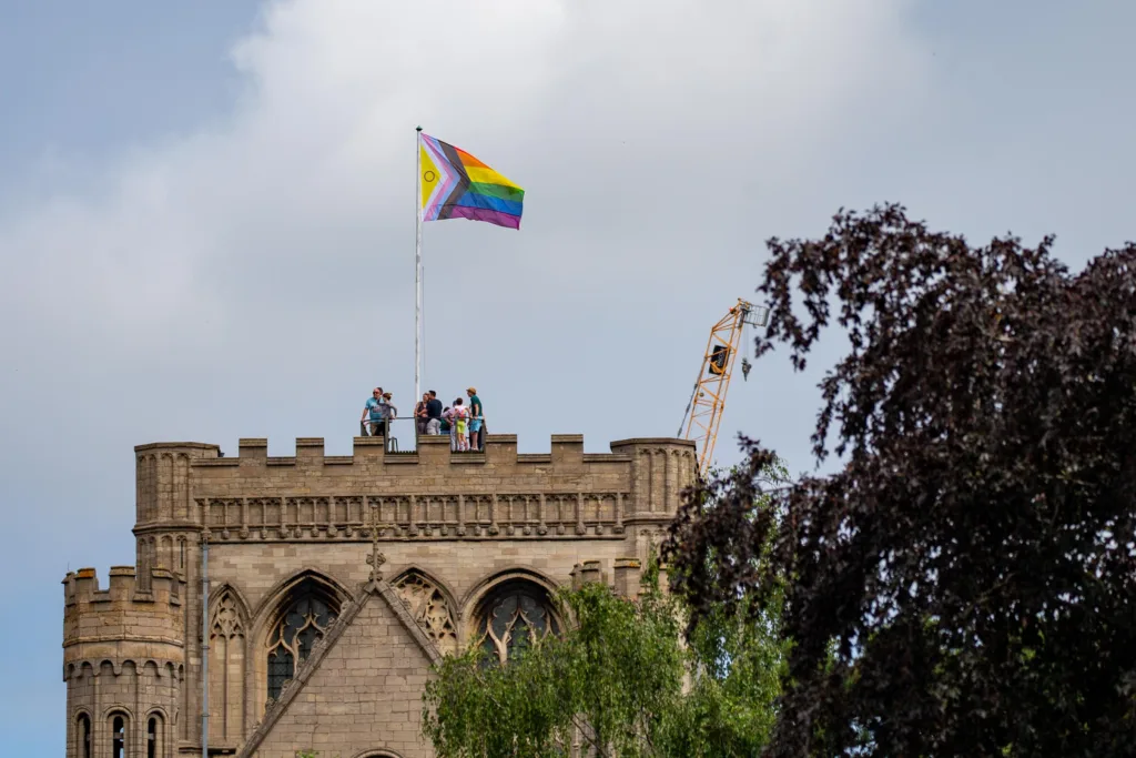 Peterborough Pride 2023: “The celebration aims to bring the city's LGBTQ+ community together and show support for those within it,” was how a Pride organiser described it. PHOTO: Terry Harris