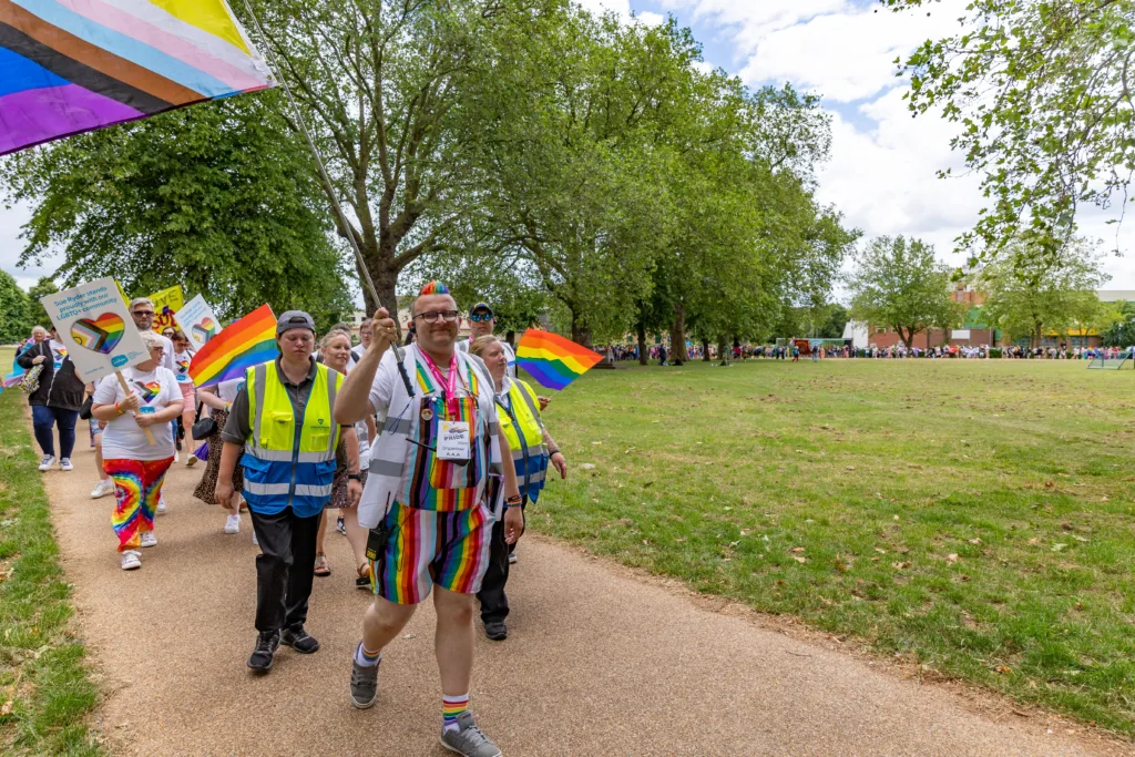 Peterborough Pride 2023: “The celebration aims to bring the city's LGBTQ+ community together and show support for those within it,” was how a Pride organiser described it. PHOTO: Terry Harris