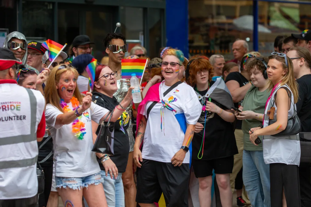 Peterborough Pride 2023: “The celebration aims to bring the city's LGBTQ+ community together and show support for those within it,” was how a Pride organiser described it. PHOTO: Terry Harris