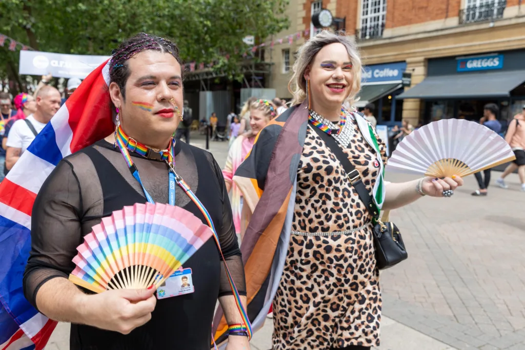 Peterborough Pride 2023: “The celebration aims to bring the city's LGBTQ+ community together and show support for those within it,” was how a Pride organiser described it. PHOTO: Terry Harris