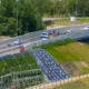 The £32m King’s Dyke crossing at Whittlesey opened in July of last year – six months ahead of schedule. The project team announced on April 12 that they were to begin a nine-week programme of “remedial work”. PHOTO: Terry Harris