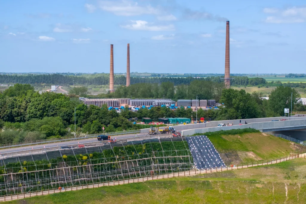 The £32m King’s Dyke crossing at Whittlesey opened in July of last year – six months ahead of schedule. The project team announced on April 12 that they were to begin a nine-week programme of “remedial work”. PHOTO: Terry Harris 