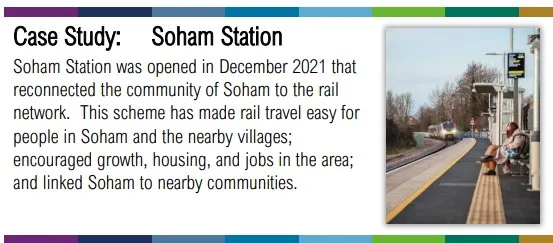 Case study used in the Local Transport and Connectivity Plan (LTCP) which Mayor Dr Nik Johnson says “sets the vision, goals, objectives, strategies, and policies to help make transport in Cambridgeshire and Peterborough better, faster, safer, more reliable, and less polluting”.