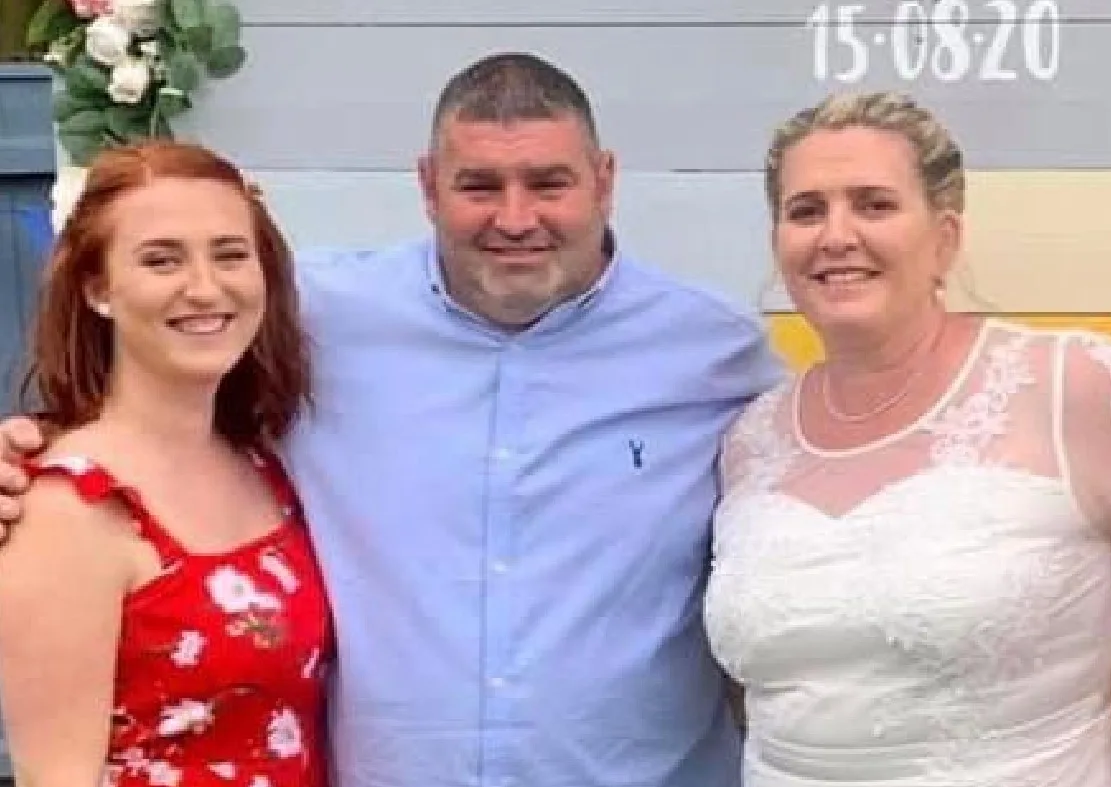 The family released a photograph of Jade Mace, Paul (PJ) Carter, Lisa Carter (left to right). All three were killed in a crash on the A47 by a drug driver.