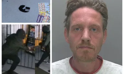 Ricky Thomas was caught by a combination of CCTV and a sock he used to cover his hand but then left at scene of Littleport burglary.