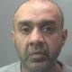 Aitzaz Sadiq, 36, was described by the victim as appearing drunk when he threatened him in Bamber Street, Peterborough, at about 10pm on 26 December.