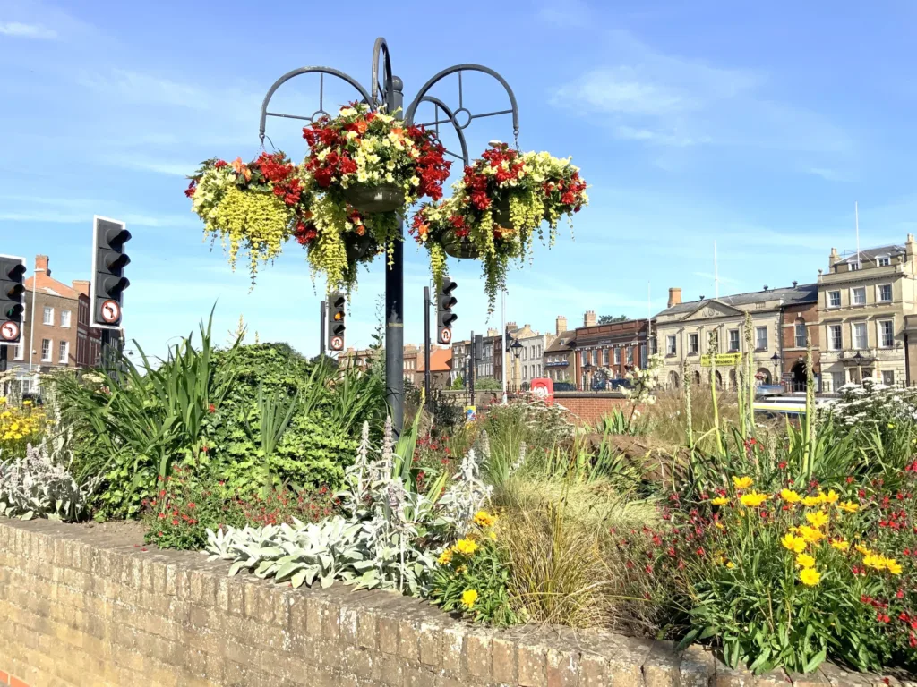 The joy of summer in Wisbech: Caught on camera this week by Wisbech Tweet and showing the array of colourful displays that can be viewed and enjoyed. 