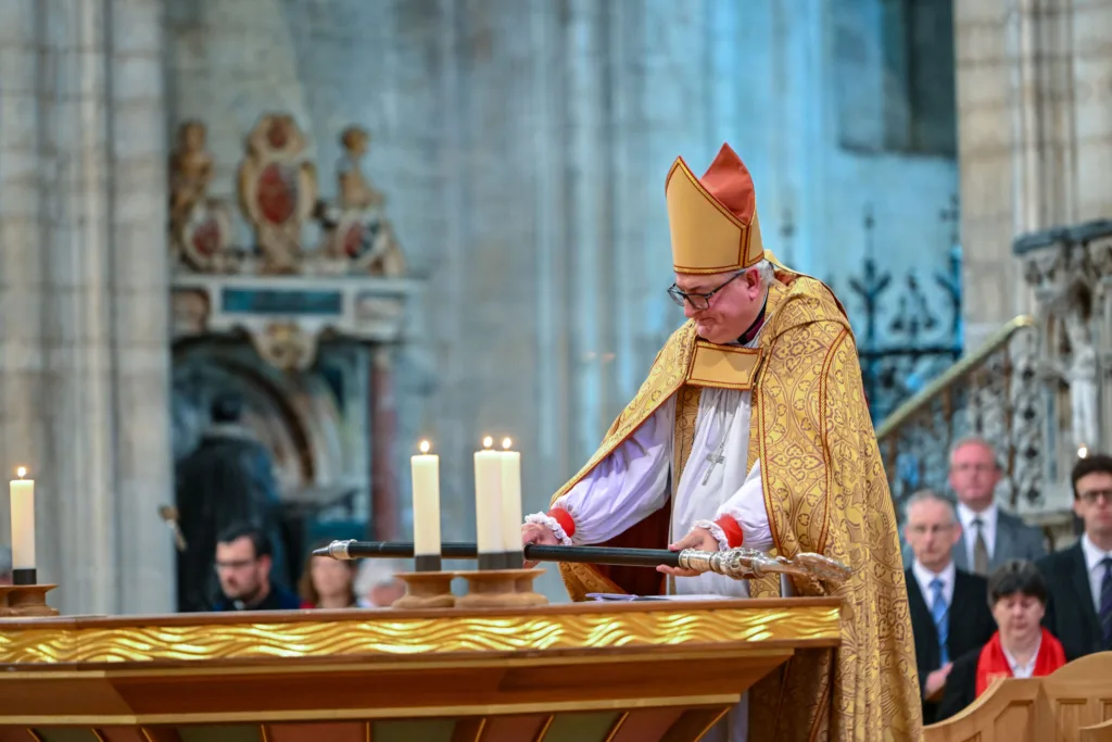 Bishop Stephen, pictured in Ely Cathedral during his final service, said that he is very much looking forward to the opportunity to continue his ministry in Lincolnshire. “It is a great pleasure and a privilege to be able to support and serve the people of Lincolnshire. This vast county known for its wide skies and fertile fields is home to a rich and diverse population.”