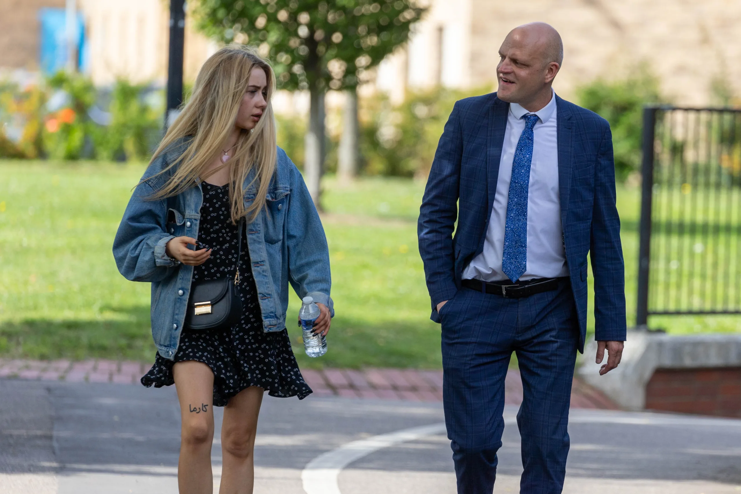 Former Wisbech mayor Aigars Balsevics arrives at court to be sentenced to 6.5 years for two counts of rape. Crown Court, Peterborough Friday 11 August 2023. Picture by Terry Harris