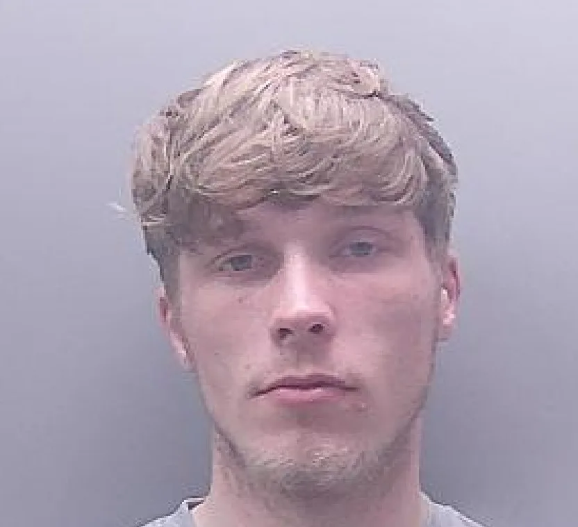 Brad Johnston, of London Road, Peterborough, was jailed for three years having pleaded guilty to robbery, theft, and assault of an emergency worker.