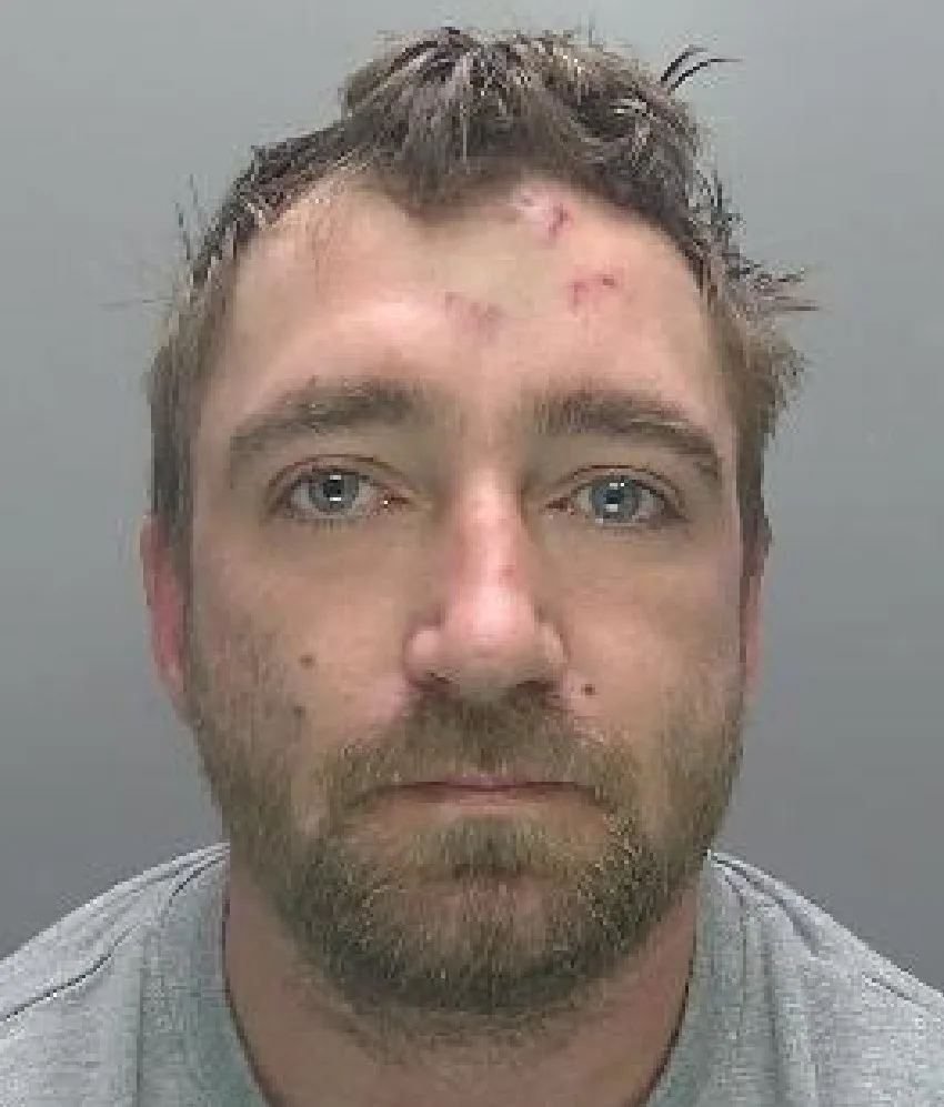 Danny Stone-Parker, 33, of Sunflower Street, Cambridge, was found hiding in a recycling bin on Stretham recreation ground. He has been jailed for 18 months. We cannot show photographs of his two accomplices since they only received suspended sentences. The remaining question mark is reserved for the fourth suspect, still at large.