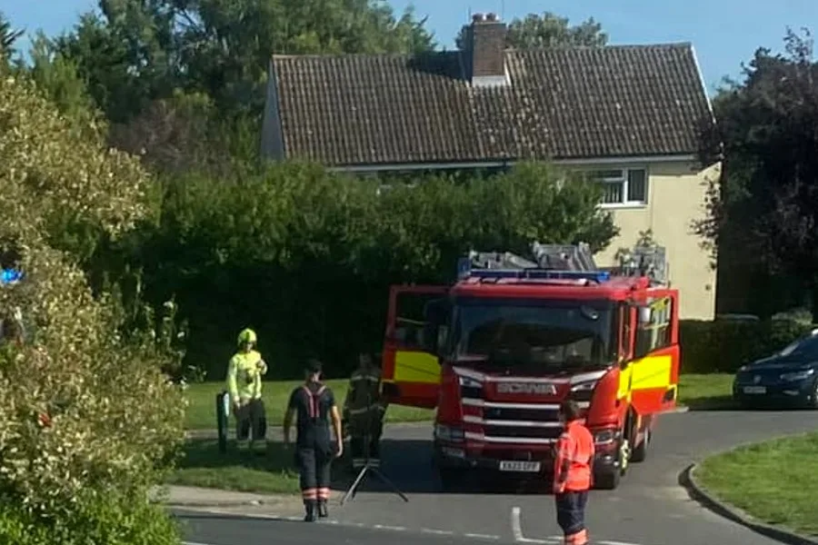 Fire crews from Ely and Newmarket have assisted Cadent in monitoring events in Fordham and have been on hand to advise and co-ordinate the evacuation following a ‘significant gas leak’