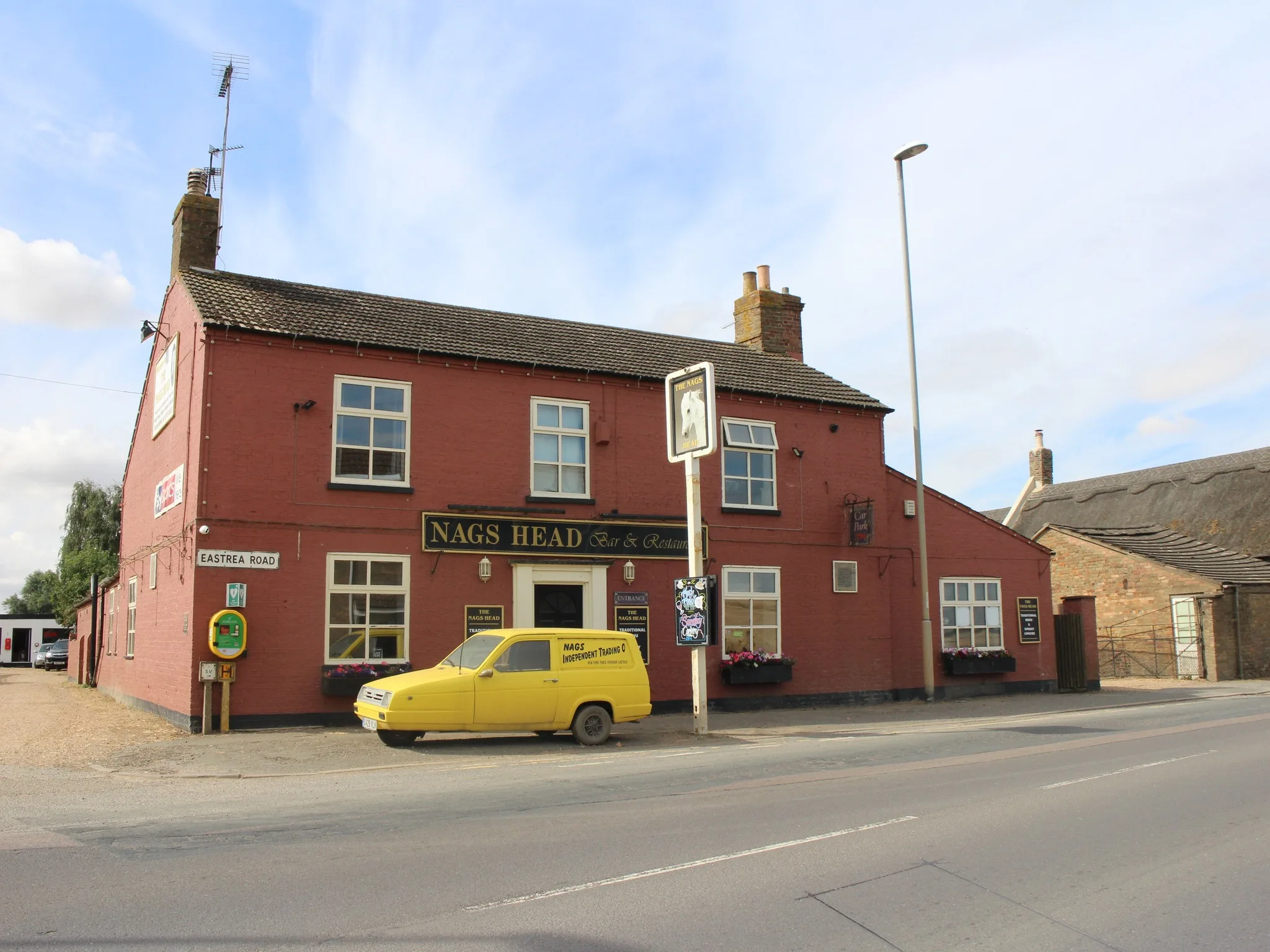 Nags Head at Eastrea near Whittlesey that could shortly be a new convenience store.