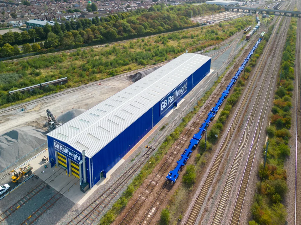 Opening day for £5.75m GB Railfreight (GBRf) state of the art maintenance hub in Peterborough. The company is one of the UK’s largest transporters of consumer and business goods. PHOTO: Terry Harris. 