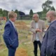 In July MP Paul Bristow went with Cllr Ishfaq Hussain and Ansar Ali to Eastfield Road Cemetery. “We went to see how flooding issues at one site have been resolved with a pump - how work is progressing in a new area - and how drainage issues will be tackled there,” said the MP.