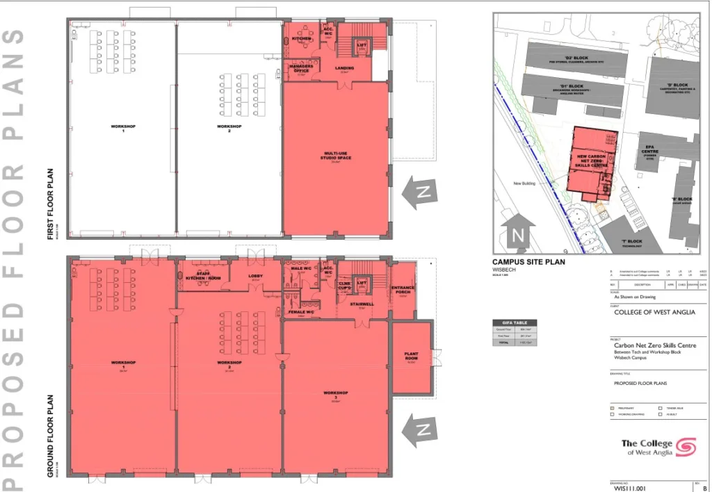 Design for the new net zero training centre to be agreed by Cambridgeshire and Peterborough Combined Authority