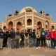 Students of Impington Village Collage pictured in Jodhpur, India.