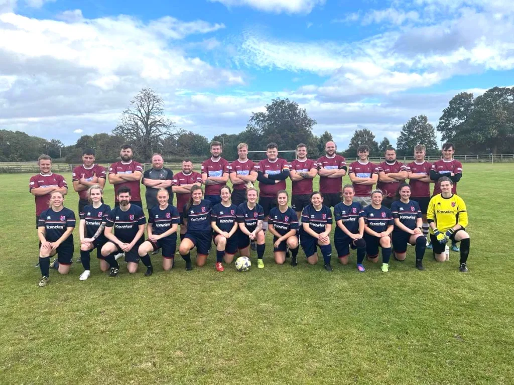 The ‘Fun Day Friendly’, which took place at Parkfield Sports Club in Wimblington on Sunday 24th September, raised more than £345 for Hot Pots Community Café. 