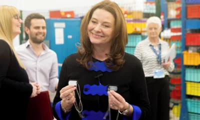 Education minister Gillian Keegan opened the 25,000 square foot workshop and 10 classrooms, Marshall Skills Academy’s new training centre on Newmarket Road, Cambridge.