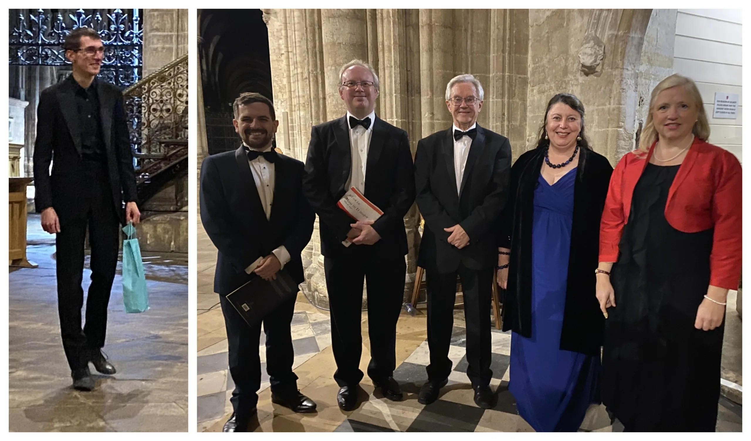 Andrew Parnell with Ely Choral soloists and organist