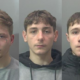 Tyler Eastabrook, 19, Harvey Carr, 18, and Weston Haylock, 18, began their spree on the evening of 8 January this year when they surrounded a Domino’s delivery driver in Viersen Platz.