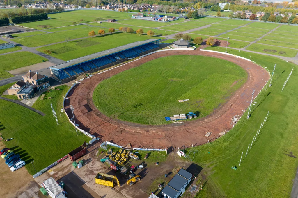 Peterborough Speedway track reduced to sorry state after club given notice to leave. Peterborough Arena, Peterborough Sunday 05 November 2023. PHOTO: Terry Harris for CambsNews.