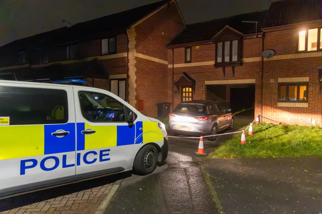 Police discovered the body of Paul Knowles, 56, at a property in Farriers Court, Peterborough, at about 11pm on November 19. Anne-Marie Burrowes, 52, of Ellindon, Bretton, Peterborough, has been charged with murder. PHOTO : Terry Harris