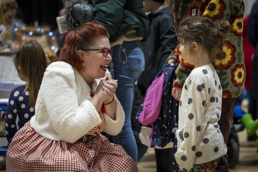 Christmas market at Cambourne organised by South Cambridgeshire District Council. Photo: David Johnson