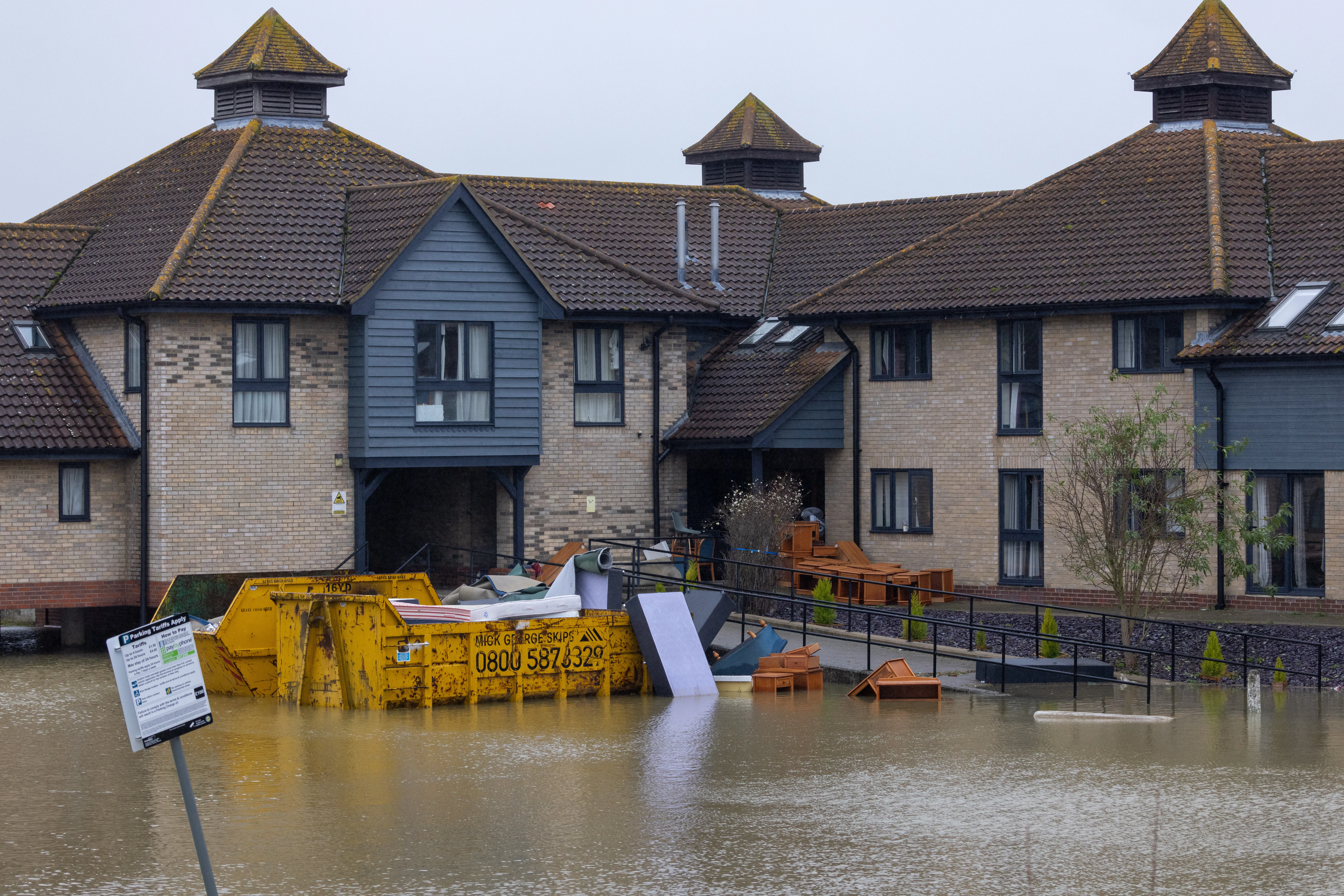 Dolphin Hotel, St Ives, has said goodbye to asylum seekers after a year and is now undergoing a refurbishment ahead of re-opening. PHOTO: Bav Media