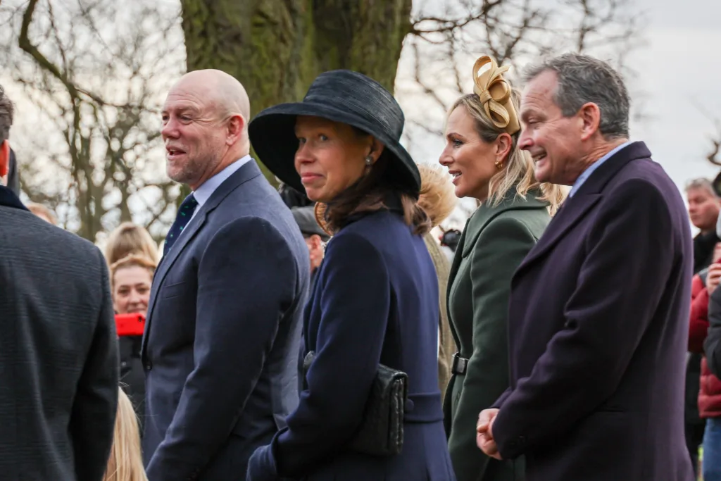 Photos of the Royal Party, and waiting visitors, at Sandringham on Christmas Day. PHOTO: Wisbech Tweet 