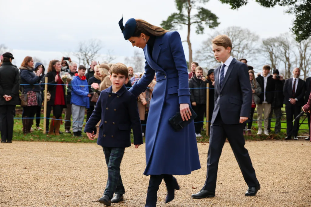 Photos of the Royal Party, and waiting visitors, at Sandringham on Christmas Day. PHOTO: Wisbech Tweet 