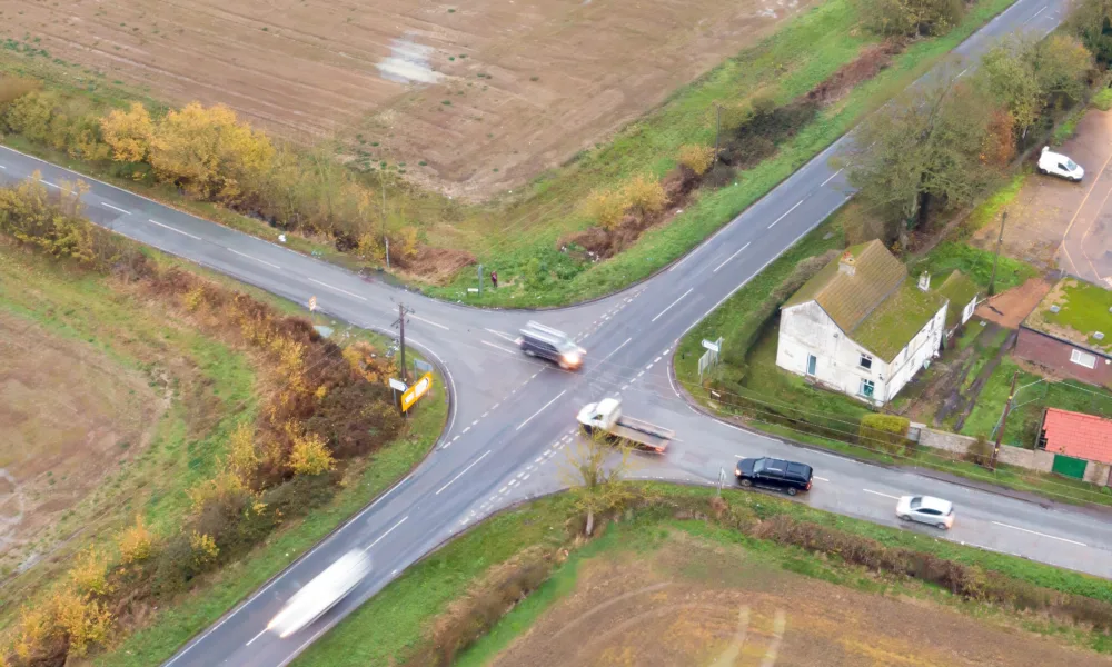 B1040 Wheatsheaf crossroads: “In view of the accident record at the junction, any decision not to implement the approved scheme would present significant reputational risk to the county council as highway authority”.