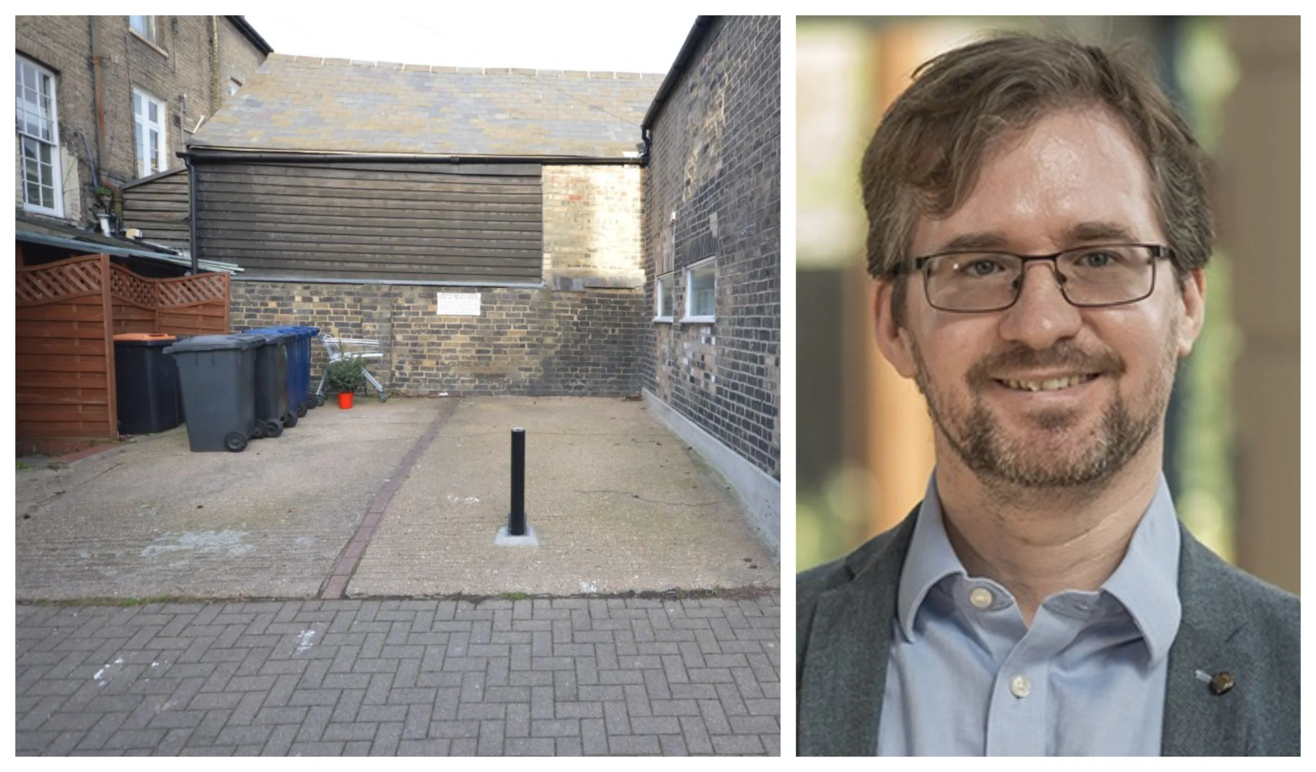 Profession David Stillwell (above) described going down “a rabbit hole of property auctions near me and discovered this single parking space in central Cambridge that sold for £122k earlier this year”.