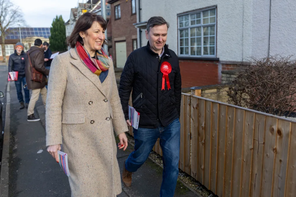 The shadow chancellor joined Labour’s Parliamentary Candidate, Andrew Pakes, Mayor Nik Johnson, and campaigners for a day speaking to residents across the city. Picture: TERRY HARRIS